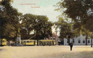 Buitenhof Tram Gravenshage Netherlands postcard