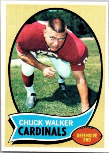 1970 Topps Football Card Chuck Walker St Louis Cardinals sk21473
