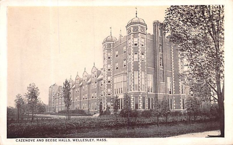 Cazenove and Beebe Halls Wellesley, Massachusetts MA  
