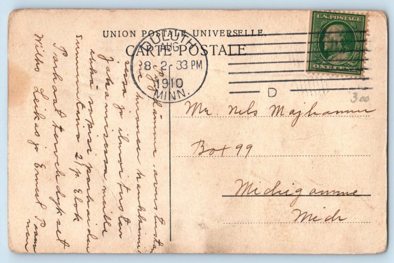 Finland Postcard Eero Jarnefelt Pielis from the Lake Pielisjarvi 1910