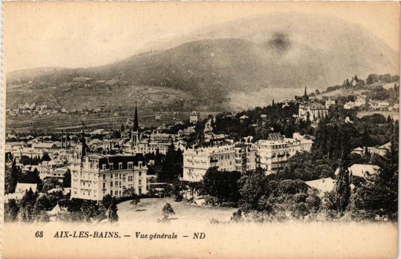 CPA AIX-les-BAINS - Vue générale (352069)