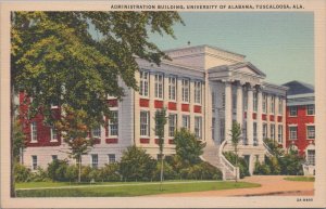 Postcard Administration Building University Alabama Tuscaloosa AL