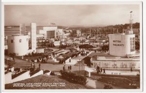 General View From South Cascade, Empire Exhibition, Scotland 1938 RP PPC Unused