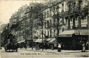 CPA PARIS 17e - avenue de Clichy (74940)