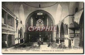 Postcard Old Cahors Interior of the Cathedral