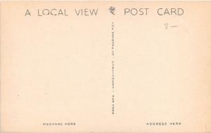 Haddonfield New Jersey~War Memorial~Buildings in Background~1940s B&W Postcard