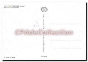 Postcard Old Montferrier Ariege General Aerial view