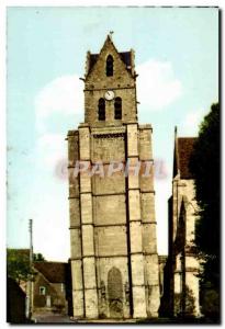 Modern Postcard Etampes Saint Martin Church Leaning Tower