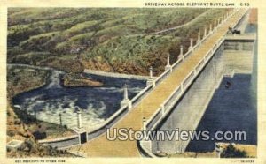 Elephant Butte Dam in Hot Springs, New Mexico