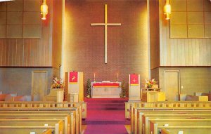 First Methodist Church-Interior of Sanctuary Medicine Lodge, Kansas, USA Chur...