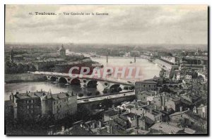 Postcard Old Toulouse General view of the Garonne