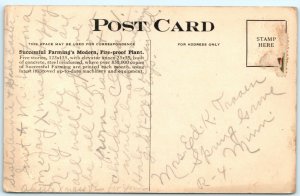 1910s Des Moines, IA Meredith Successful Farming Magazine Publisher Postcard A22