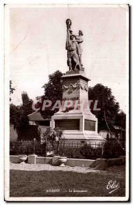 Aulnoye - the Monument - Old Postcard