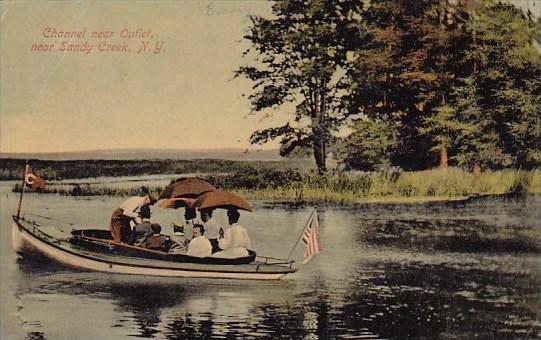 Channel Near Outlet Near Sandy Creek New York 1912