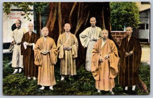 K45/ China Foreign Postcard c1910 Canton Chinese Priests Religious 269