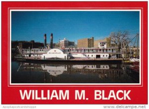 Iowa Dubuque Sidewheeler William M Black