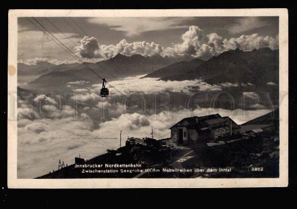 035185 AUSTRIA Innsbrucker nordkettenbahn Vintage RPPC