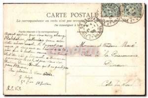 Old Postcard Saint Servan Solidor Tower