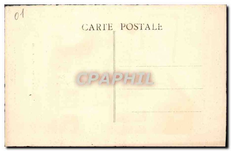 Old Postcard Perouges Entree of the city by the door & # 39en top