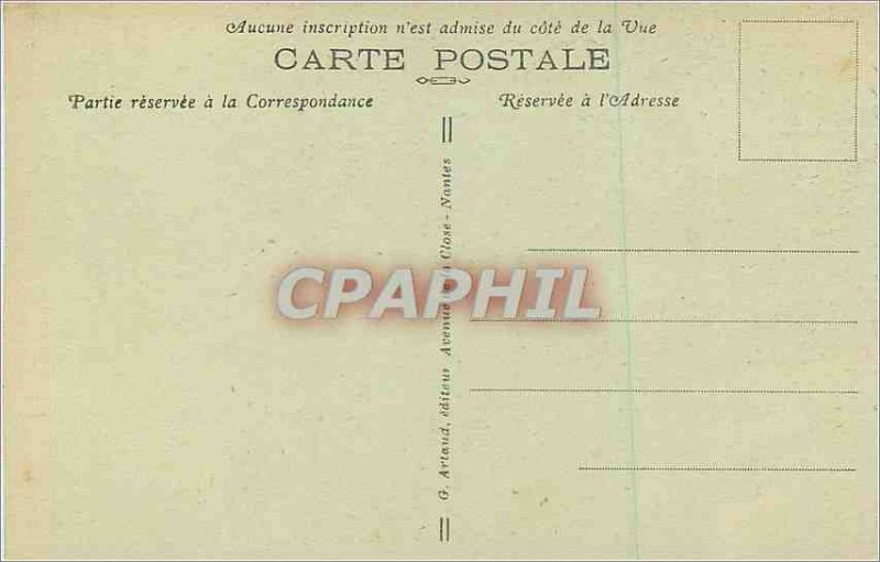 Postcard Old Port Quiberon Corridors Pigeon