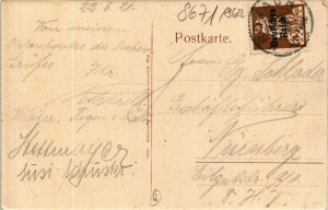 CPA AK Frankenwald Forsthaus Langenau b.Geroldsgrun GERMANY (878267)