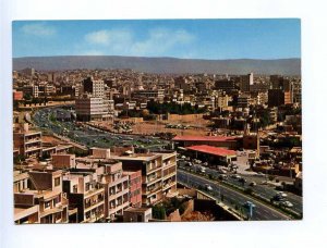 193019 IRAN TEHRAN aerial view old photo postcard