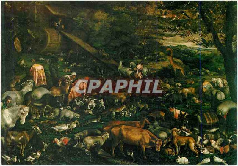 Postcard Modern Venice Palazzo Ducale Noah's Ark