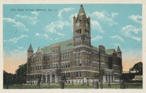 MONROE , Louisiana, 1900-10s ; City High School