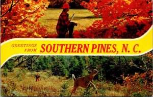 Greetings From Southern Pines North Carolina Multi View