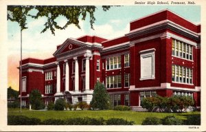 Nebraska Fremont Senior High School Curteich