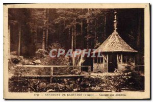 Postcard Old Surroundings of Saint Die Vosges Cascade Molieres