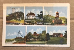 VINTAGE UNUSED POSTCARD - SCENES AROUND HALIFAX, NOVA SCOTIA, QUEBEC, CANADA