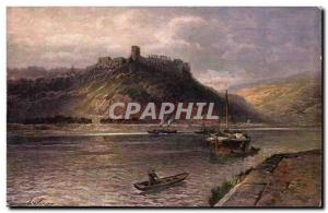 Germany Rheinfels Old Postcard