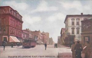 Iowa Sioux City Fourth Street Looking East