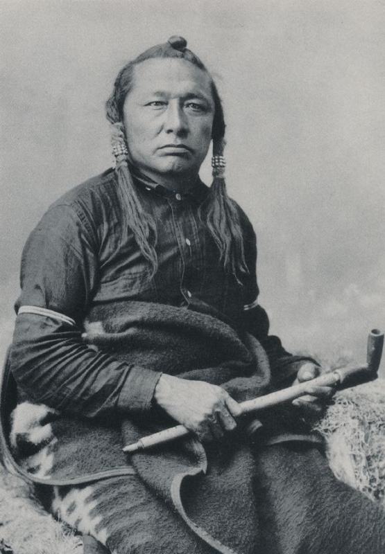 Little Bear Cree Indian Chief 1895 Photo - Western USA Recent Print