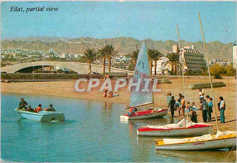 Postcard Modern Eilat partial view