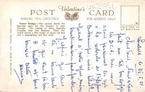 uk39731 tower bridge london real photo uk lot 23 uk