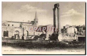 Arles Postcard Ancient Ruins of Roman theater