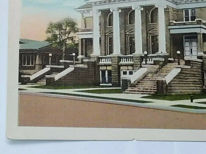 Vintage Postcard First Baptist Church Paragould Arkansas Linen Unposted