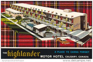 Canada Highlander Motor Hotel Calgary Alberta