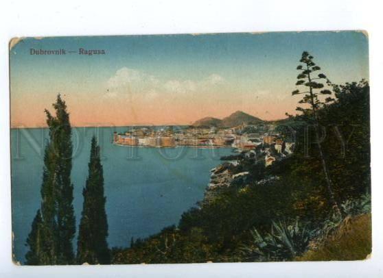 171863 Croatia DUBROVNIK RAGUSE Vintage postcard