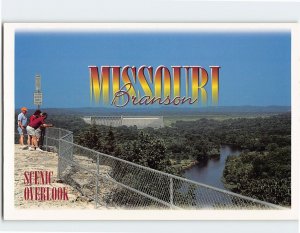 Postcard Scenic Overlook Branson Missouri USA