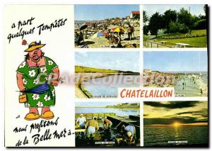 Modern Postcard Chatelaillon