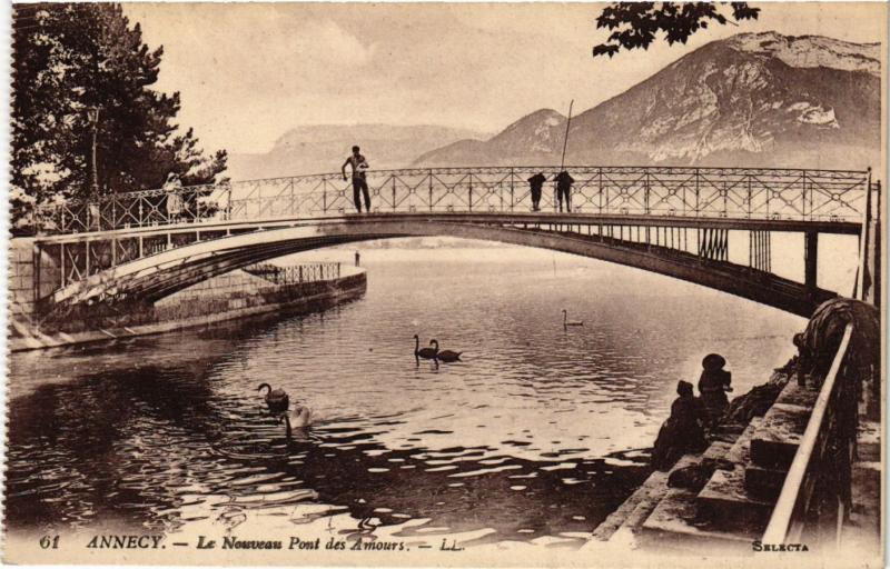 CPA ANNECY - Le Nouveau Pont des Amours (691716)