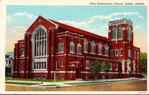 Kansas Salina First Presbyterian Church Curteich