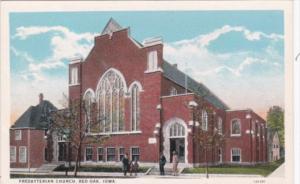 Church Presbyterian Church Red Oak Iowa Curteich