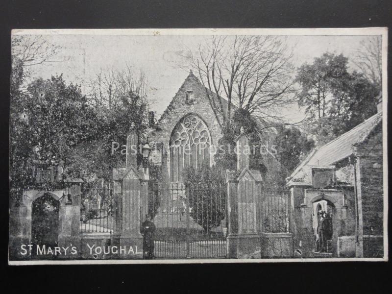 Ireland CORK Youghal St Marys Church c1905 Old Postcard