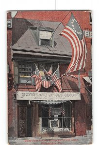 Philadelphia Pennsylvania PA Postcard 1907-1915 Betsy Ross House