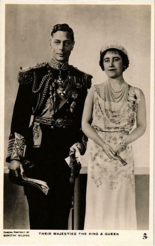 CPM AK King George VI Queen Elizabeth BRITISH ROYALTY (678486)