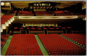 Queen Elizabeth Theatre Vancouver BC Canada Interior View Postcard Chrome H82